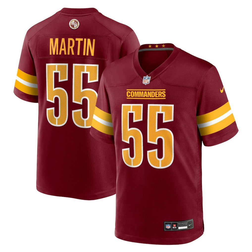 Jacob Martin Washington Commanders Team Game Jersey - Burgundy | Nike for sale