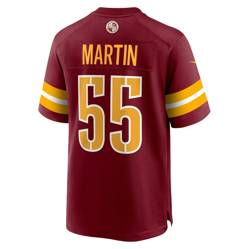 Jacob Martin Washington Commanders Team Game Jersey - Burgundy | Nike for sale