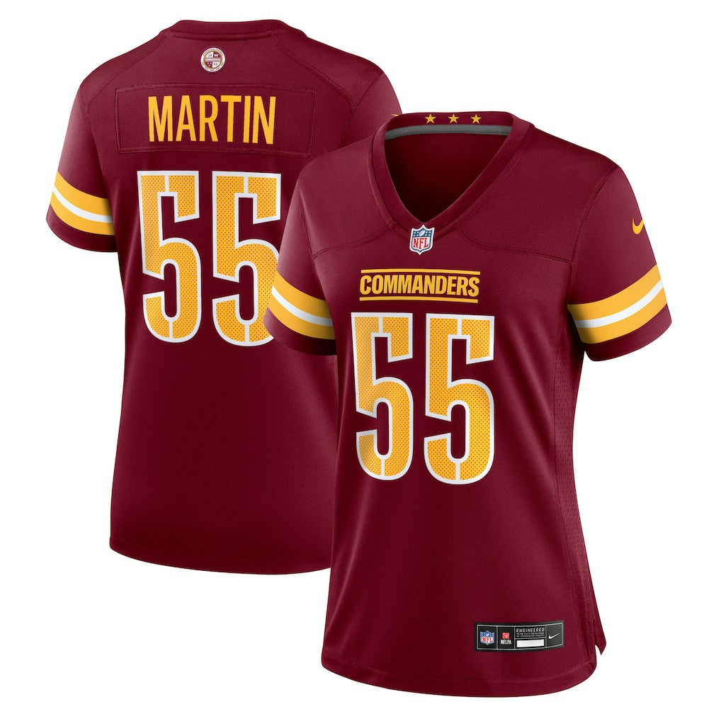 Jacob Martin Washington Commanders Women's Team Game Jersey - Burgundy | Nike outlet
