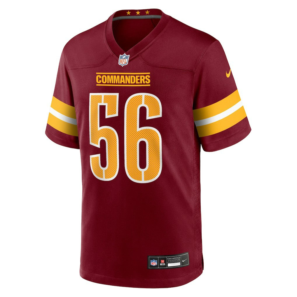 Kain Medrano Washington Commanders Team Game Jersey - Burgundy | Nike for sale
