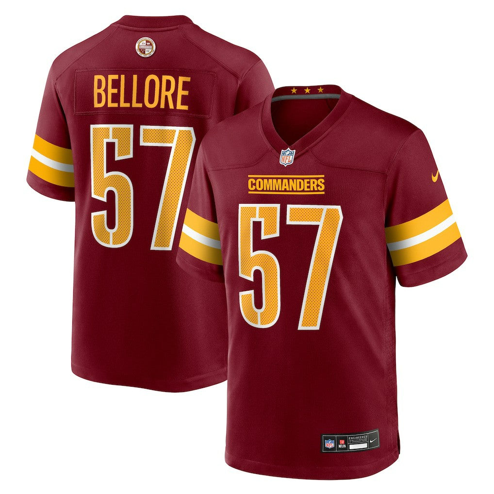 Nick Bellore Washington Commanders Team Game Jersey - Burgundy | Nike cheap