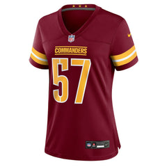 Nick Bellore Washington Commanders Women's Team Game Jersey - Burgundy | Nike for sale