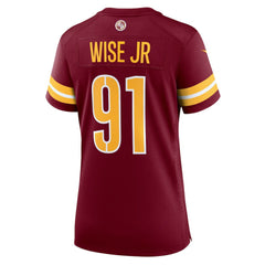 Deatrich Wise Jr. Washington Commanders Women's Team Game Jersey - Burgundy | Nike cheap