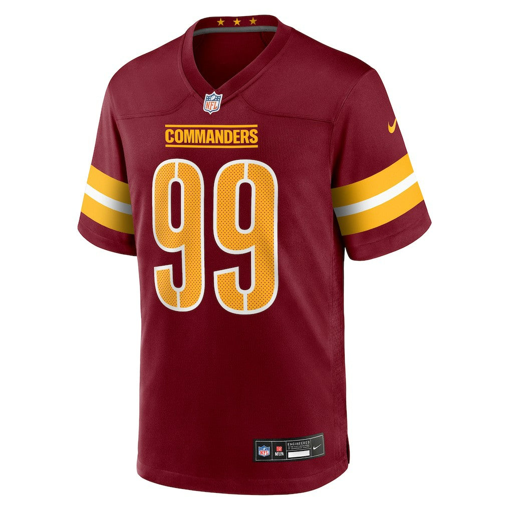Javon Kinlaw Washington Commanders Team Game Jersey - Burgundy | Nike outlet