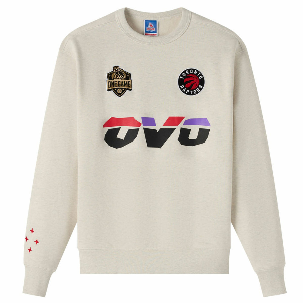 Toronto Raptors OVO x NBA Fleece Sweatshirt - Natural sale