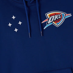 Oklahoma City Thunder OVO x NBA Fleece Hoodie - Blue sale