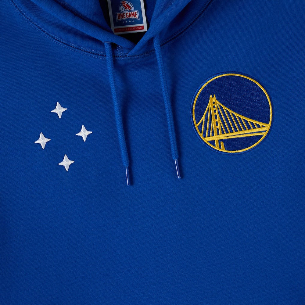 Golden State Warriors OVO x NBA Fleece Hoodie sale - Royal cheap