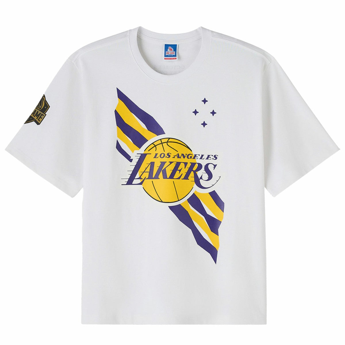 Los Angeles Lakers OVO x NBA Heavyweight T-Shirt - White cheap