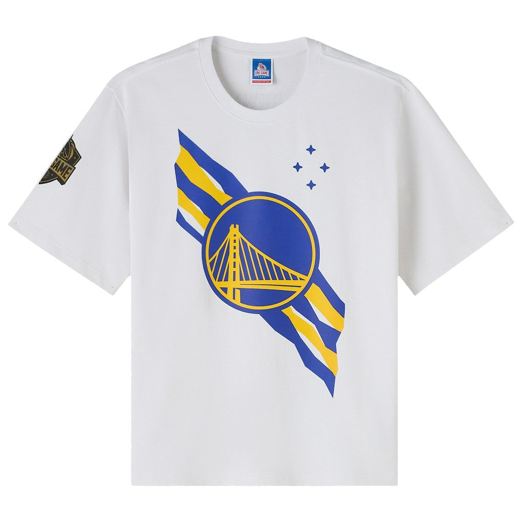 Golden State Warriors OVO x NBA Heavyweight T-Shirt - White shop