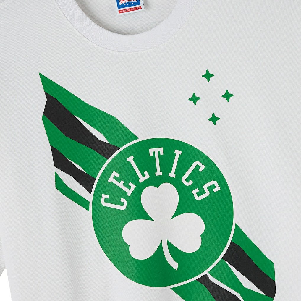 Boston Celtics OVO x NBA Heavyweight T-Shirt - White sale