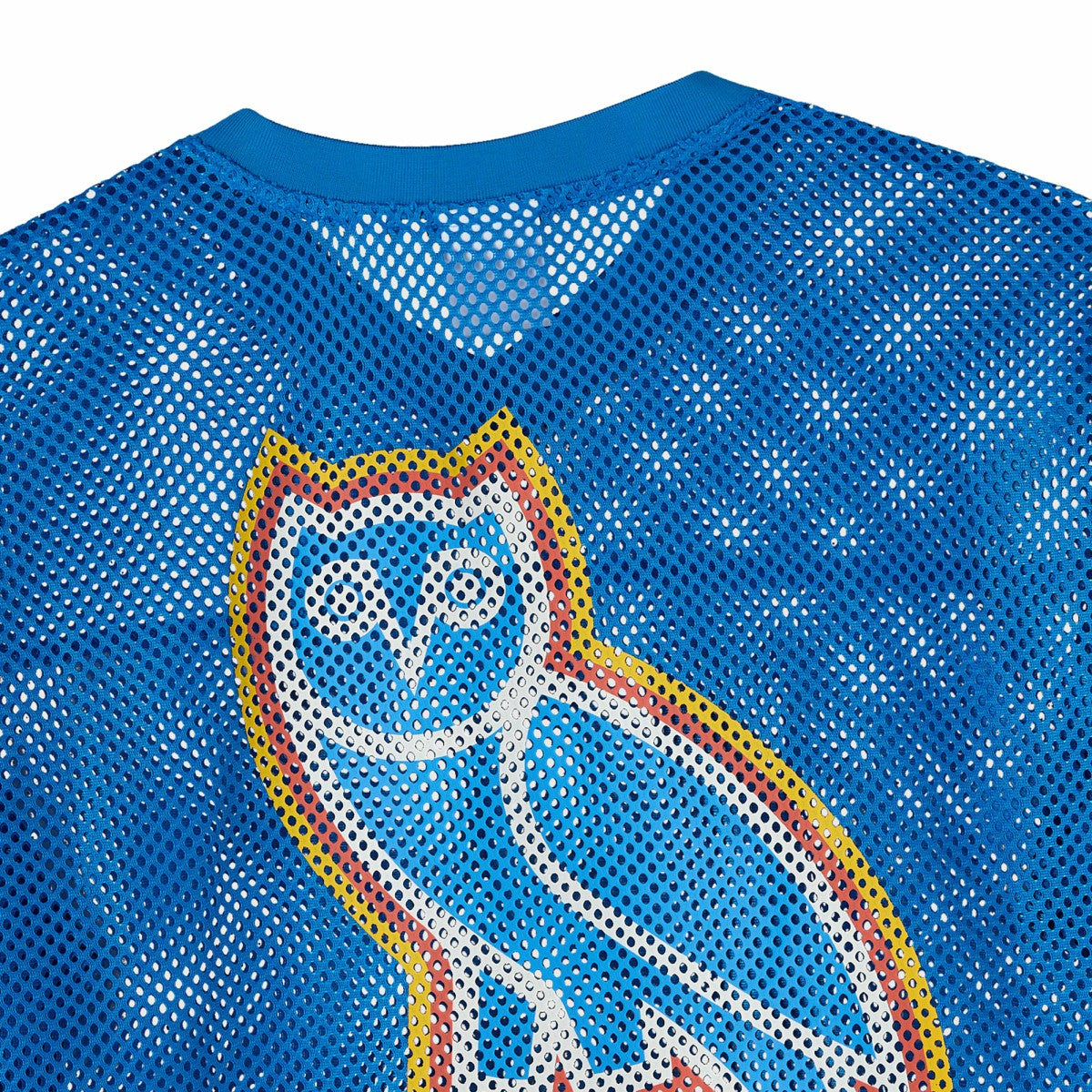 Oklahoma City Thunder OVO x NBA Mesh Football Fashion Jersey - Blue shop