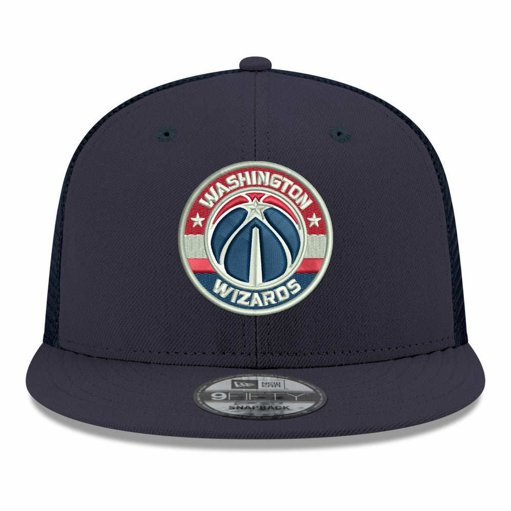 Washington Wizards Core Logo Meshback 9FIFTY Snapback Hat - Navy | New Era cheap