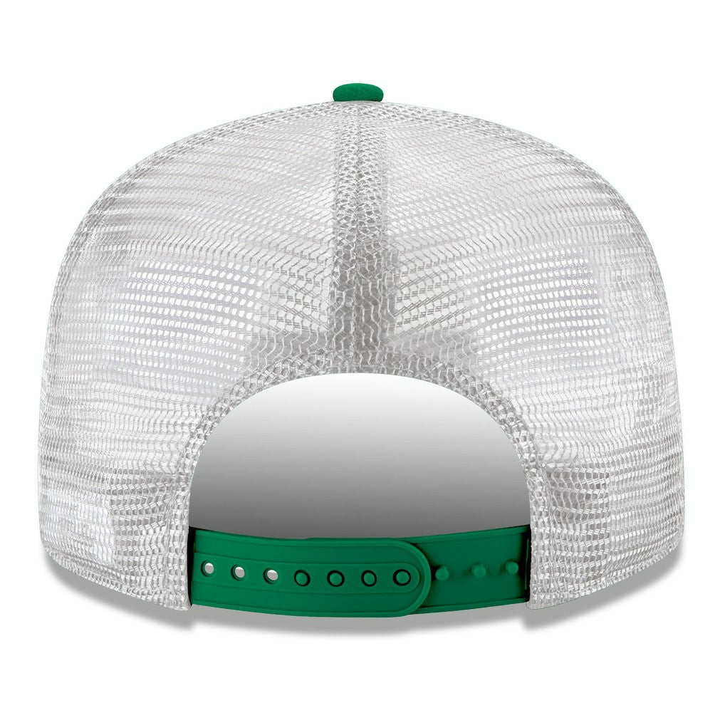 Boston Celtics Core Logo Meshback 9FIFTY Snapback Hat - Kelly Green | New Era outlet