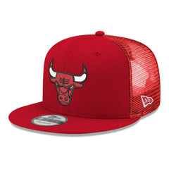 Chicago Bulls Core Logo Meshback 9FIFTY Snapback Hat - Red | New Era cheap