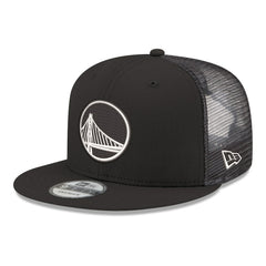 Golden State Warriors Core Logo Meshback 9FIFTY Snapback Hat sale - Black | New Era sale