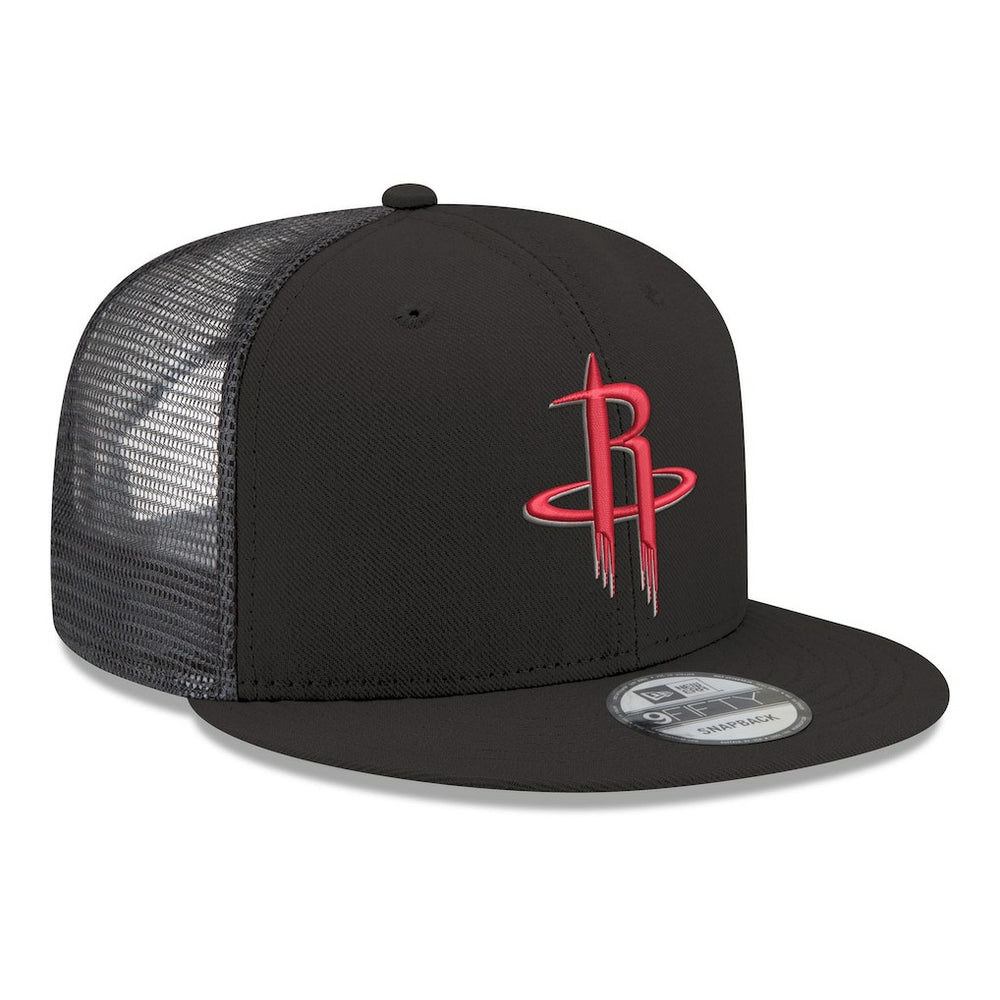 Houston Rockets Core Logo Meshback 9FIFTY Snapback Hat sale - Black | New Era outlet