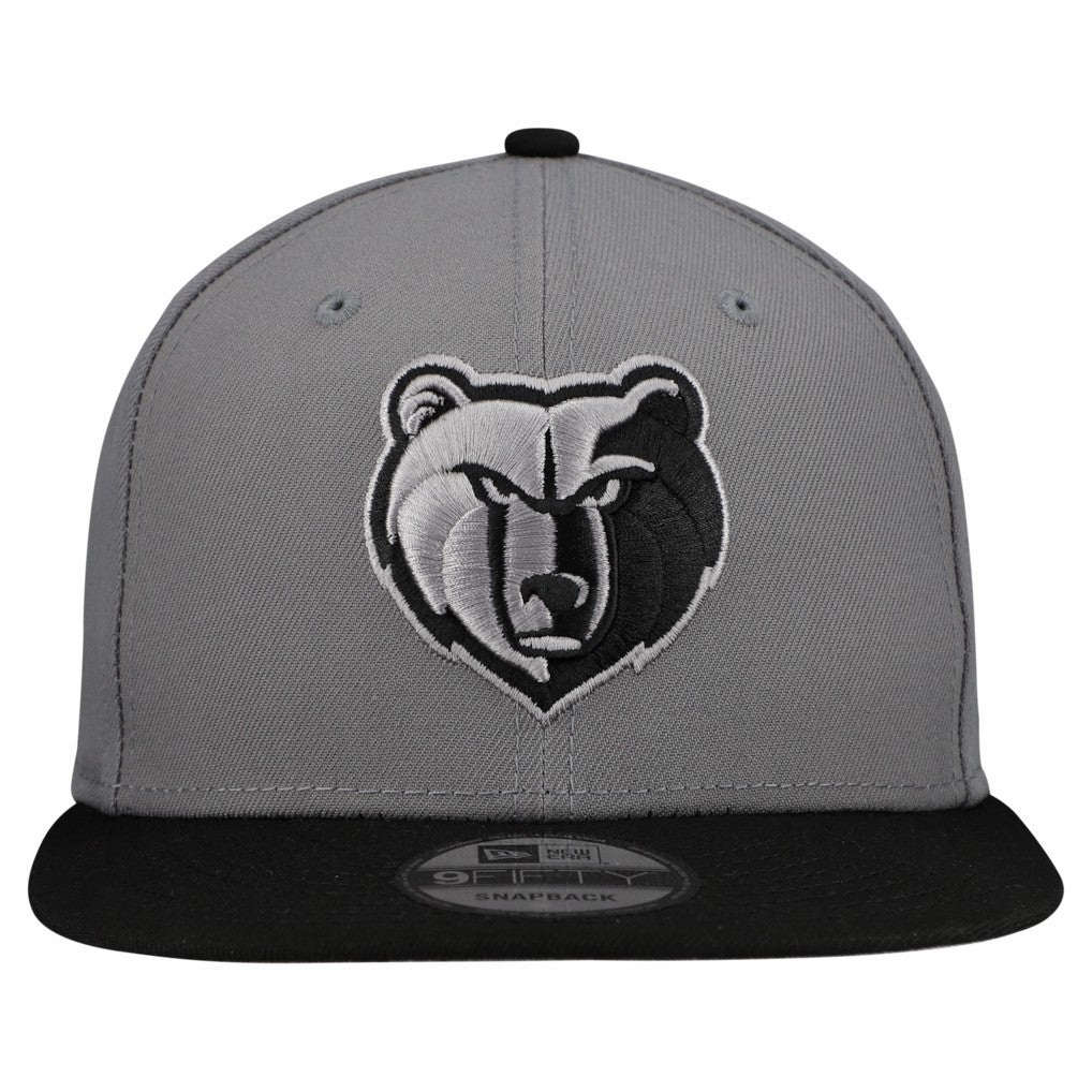 Memphis Grizzlies Core Logo Storm Gray Two-Tone 9FIFTY Snapback Hat - Gray | New Era online