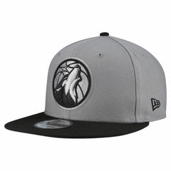 Minnesota Timberwolves Core Logo Storm Gray Two-Tone 9FIFTY Snapback Hat - Gray | New Era sale