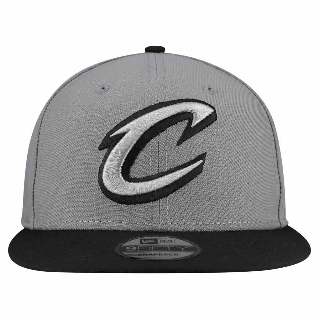Cleveland Cavaliers Core Logo Storm Gray Two-Tone 9FIFTY Snapback Hat sale - Gray | New Era sale
