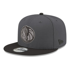 Dallas Mavericks Logo 2-Tone 9FIFTY Snapback Hat sale - Gray/Black | New Era discount