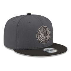 Dallas Mavericks Logo 2-Tone 9FIFTY Snapback Hat sale - Gray/Black | New Era discount