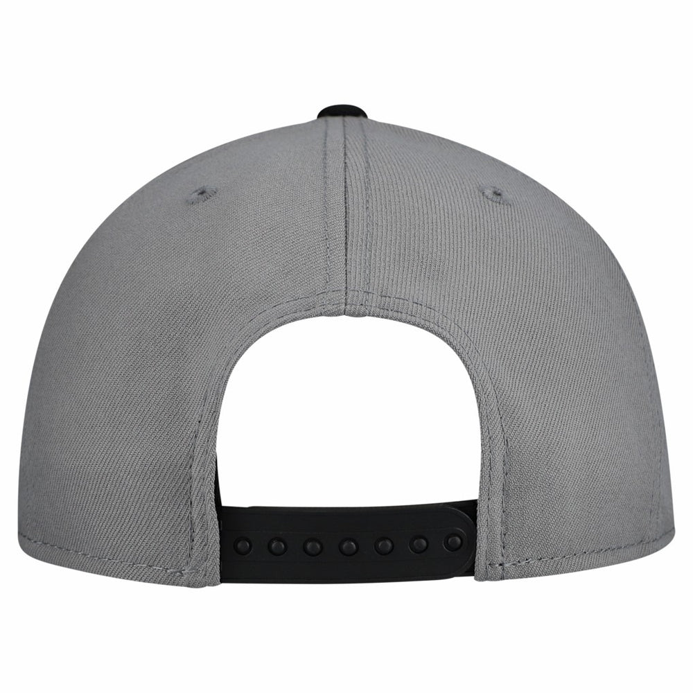 Chicago Bulls Core Logo Storm Gray Two-Tone 9FIFTY Snapback Hat - Gray | New Era on sale