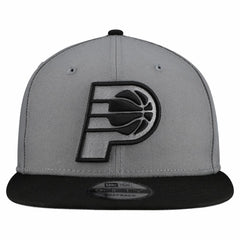 Indiana Pacers Core Logo Storm Gray Two-Tone 9FIFTY Snapback Hat - Gray | New Era outlet