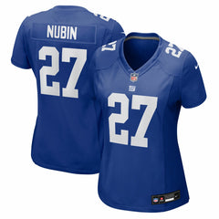 Tyler Nubin New York Giants Women's Team Game Jersey - Royal | Nike for sale