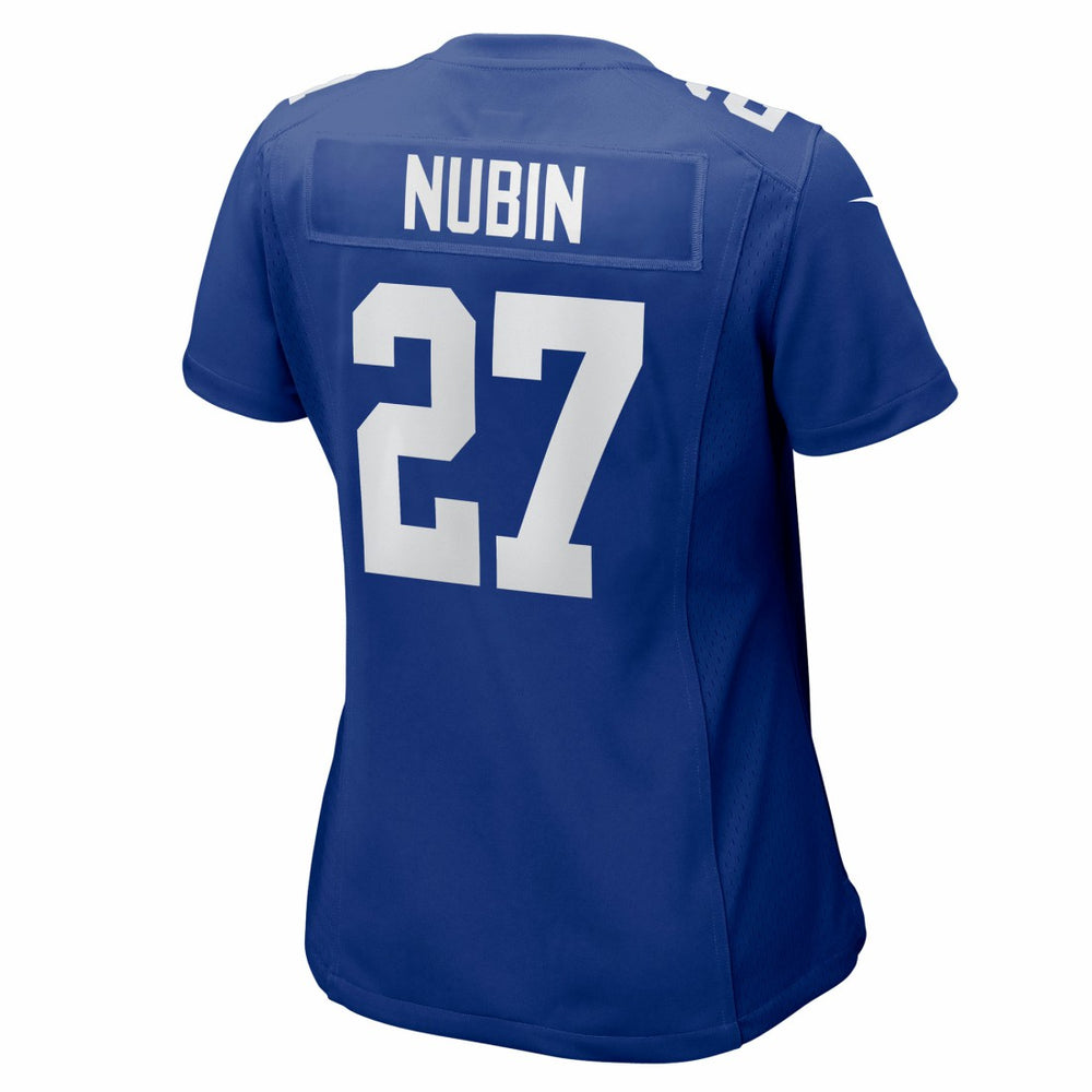 Tyler Nubin New York Giants Women's Team Game Jersey - Royal | Nike for sale