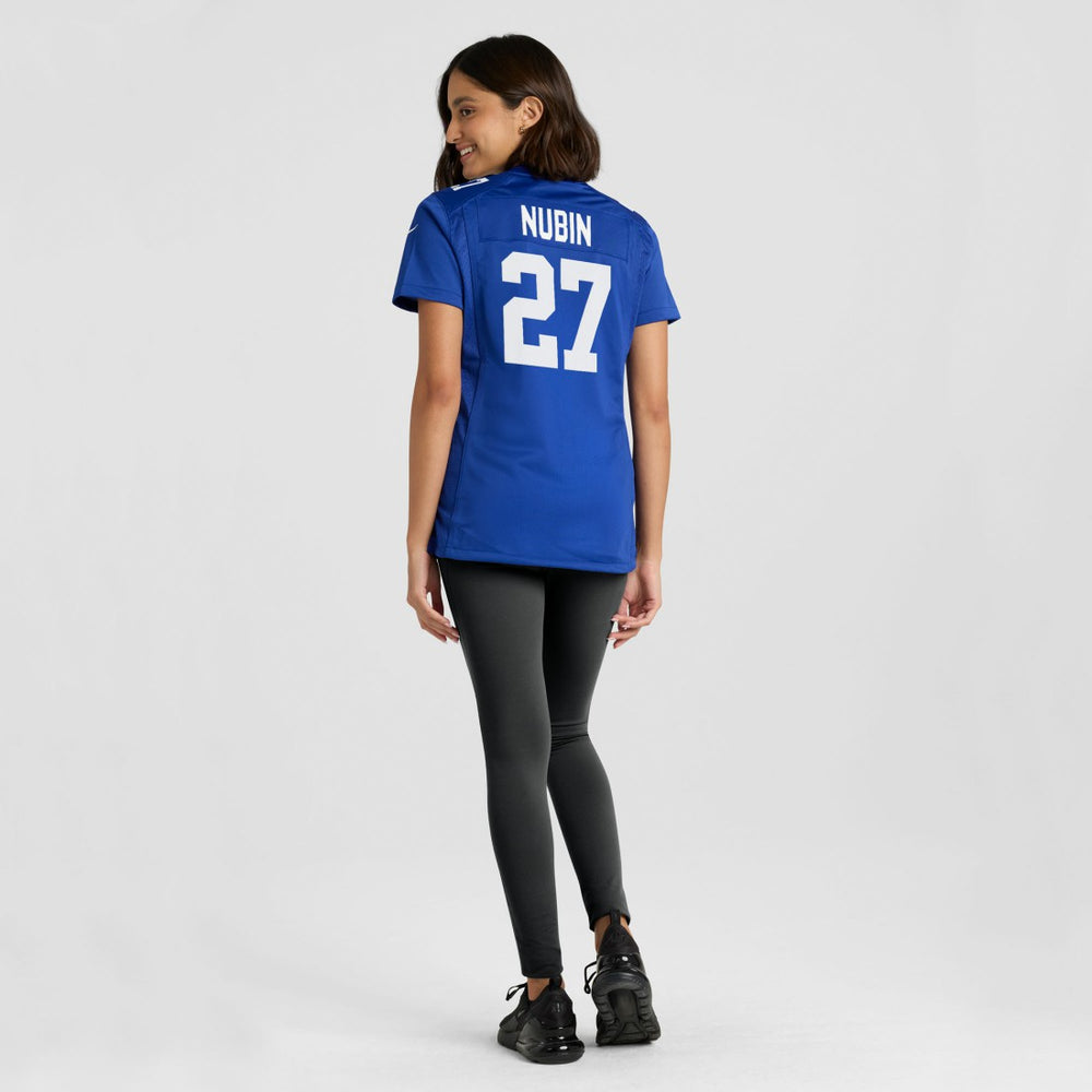 Tyler Nubin New York Giants Women's Team Game Jersey - Royal | Nike for sale