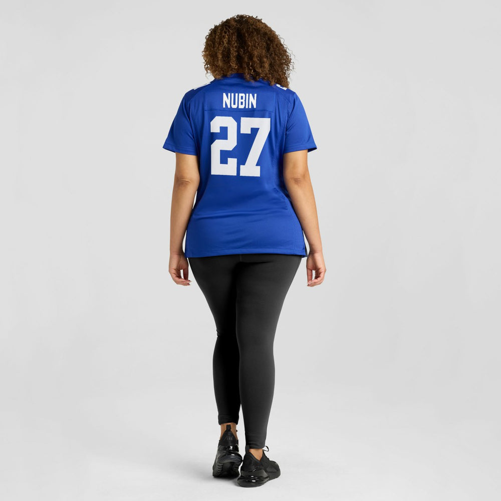 Tyler Nubin New York Giants Women's Team Game Jersey - Royal | Nike for sale