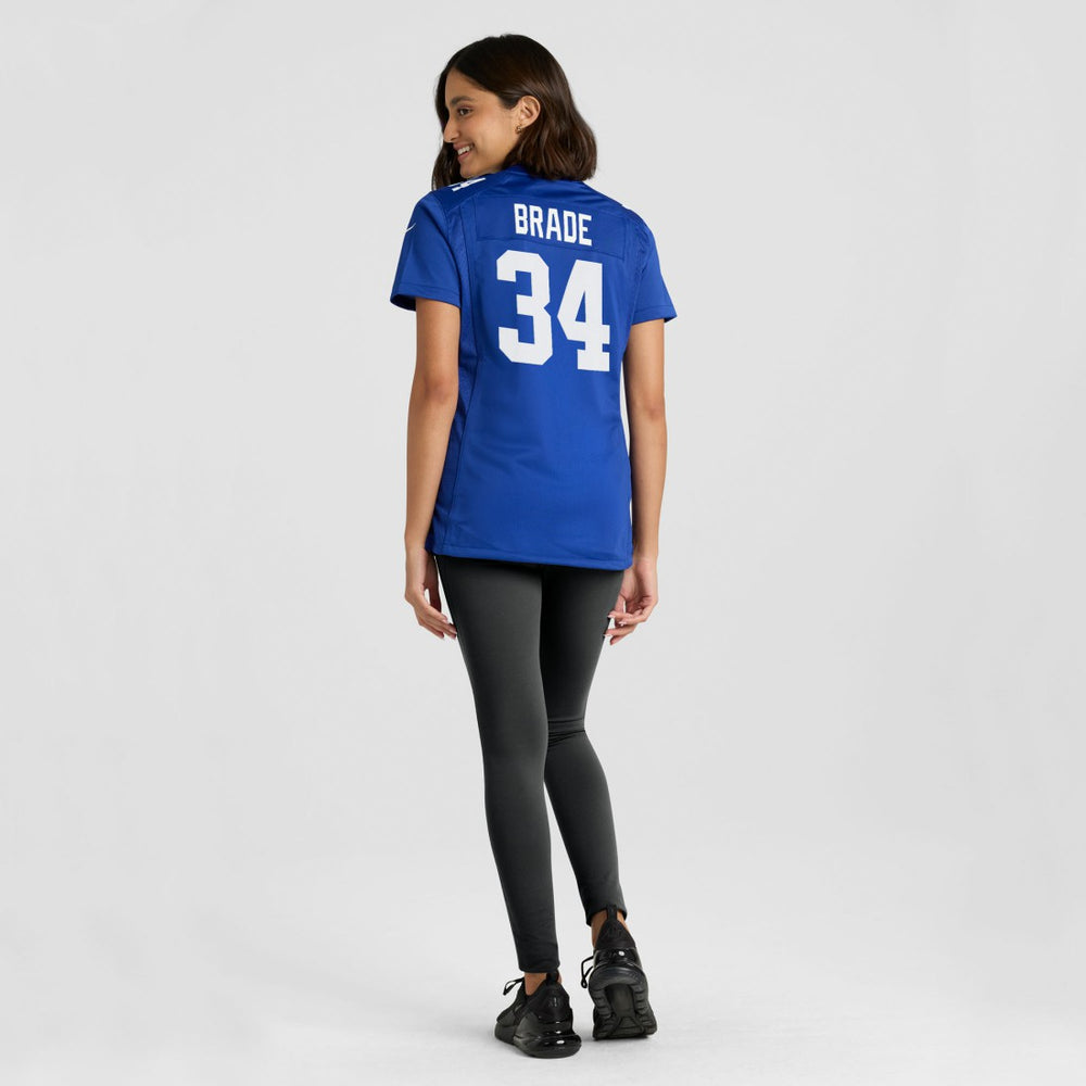 Beau Brade New York Giants Women's Team Game Jersey - Royal | Nike online
