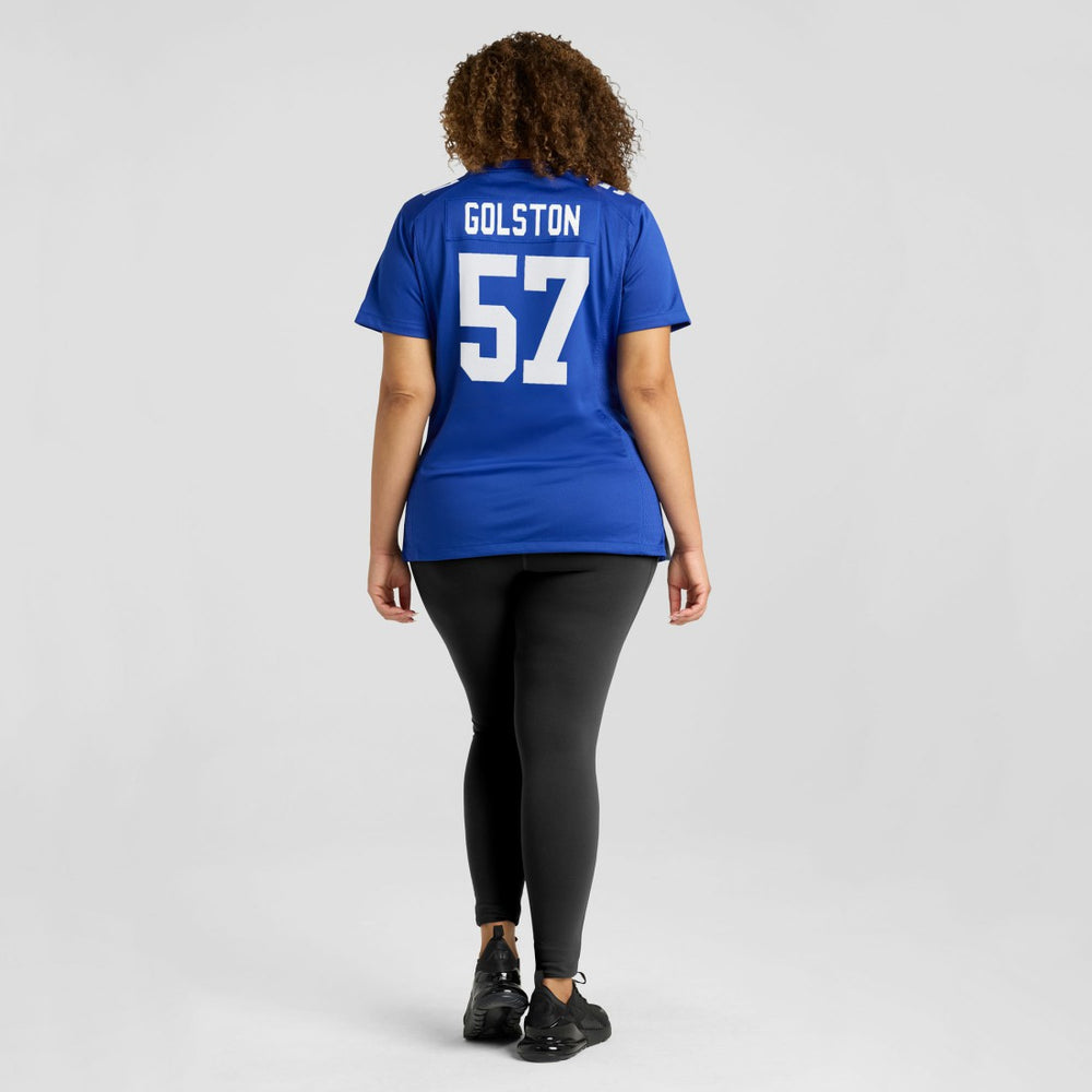 Chauncey Golston New York Giants Women's Team Game Jersey - Royal | Nike outlet