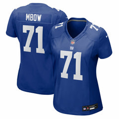 Marcus Mbow New York Giants Women's Team Game Jersey - Royal | Nike outlet