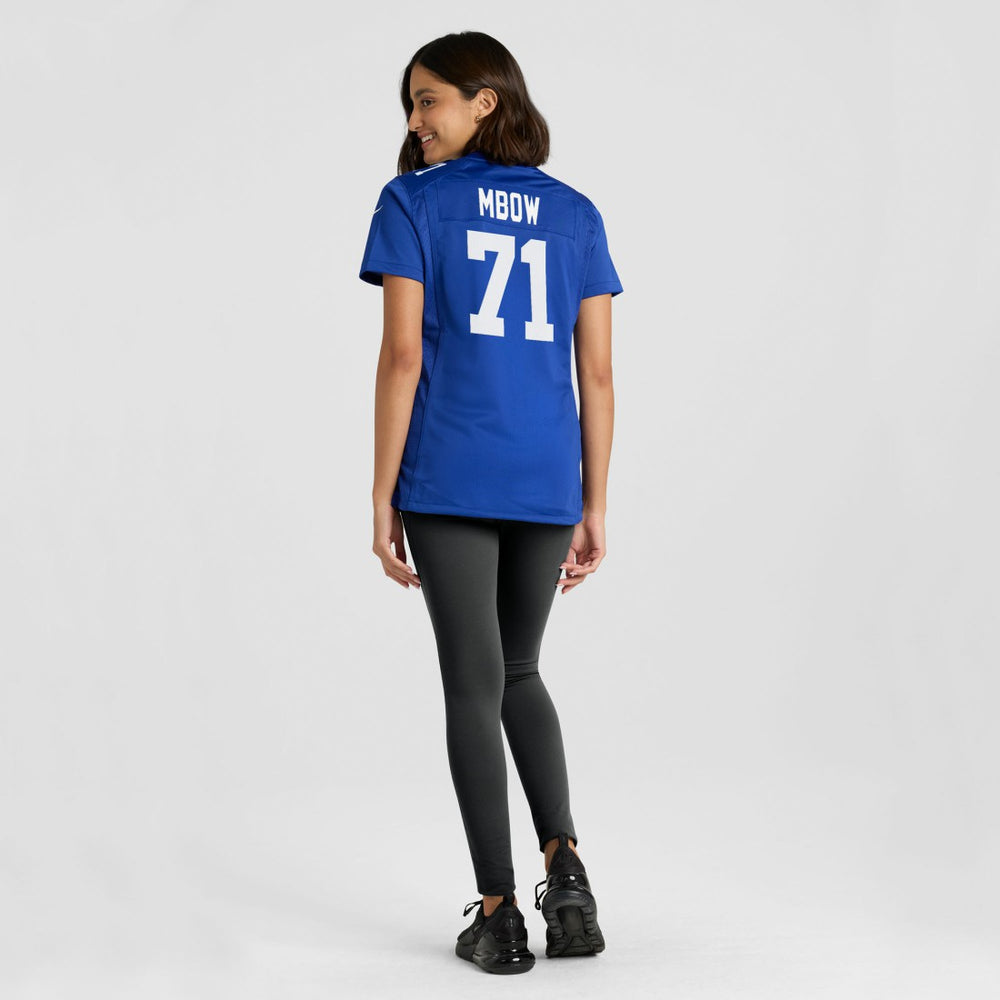 Marcus Mbow New York Giants Women's Team Game Jersey - Royal | Nike outlet