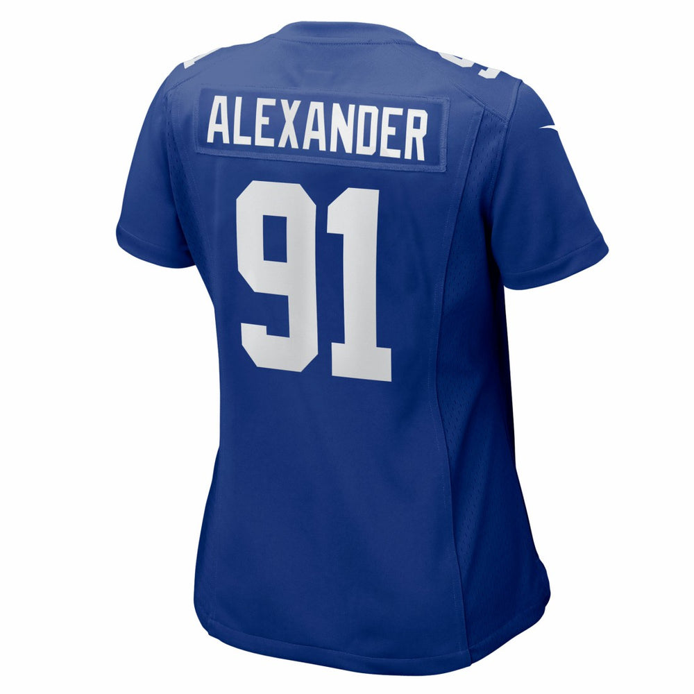 Darius Alexander New York Giants Women's Team Game Jersey - Royal | Nike online