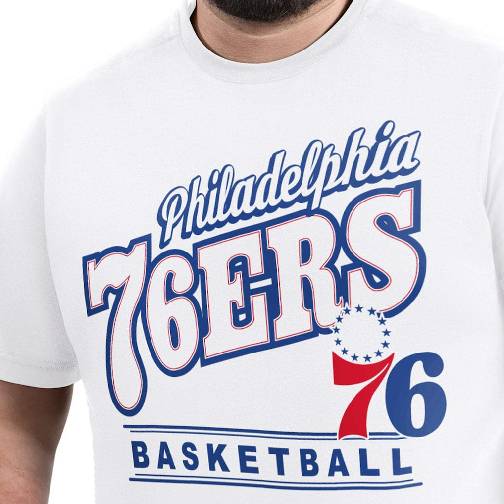 Philadelphia 76ers G-III Sports by Carl Banks Adaptive Headliner T-Shirt - White outlet