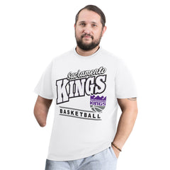 Sacramento Kings G-III Sports by Carl Banks Adaptive Headliner T-Shirt - White discount