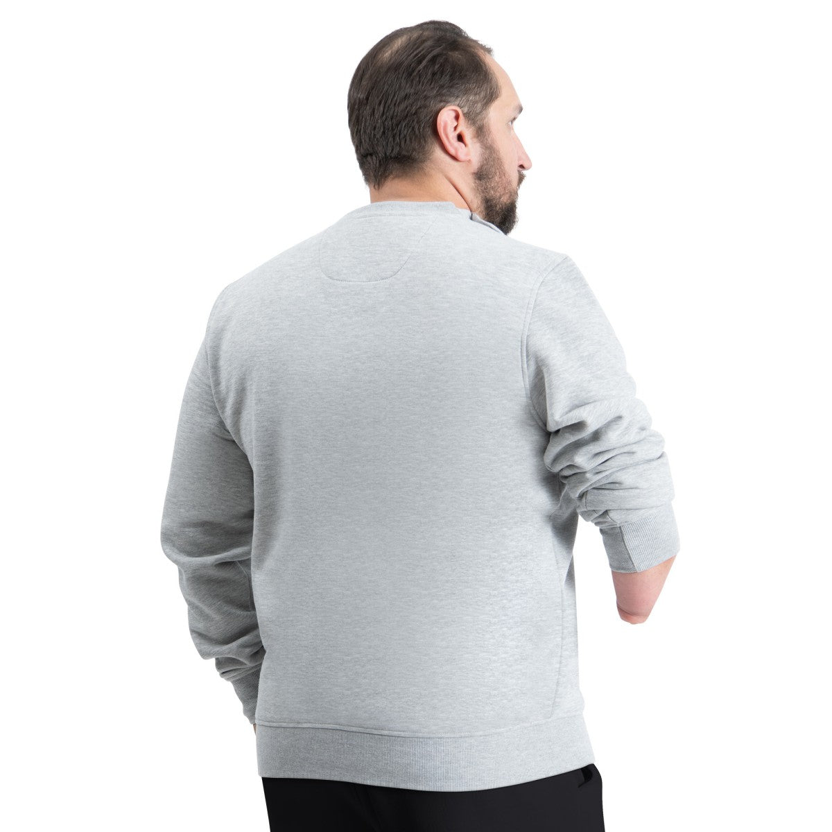 Milwaukee Bucks G-III Sports by Carl Banks Adaptive Headliner Fleece Crewneck Sweatshirt - Gray on sale