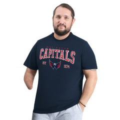 Washington Capitals G-III Sports by Carl Banks Adaptive Classic Team Graphic T-Shirt Navy
