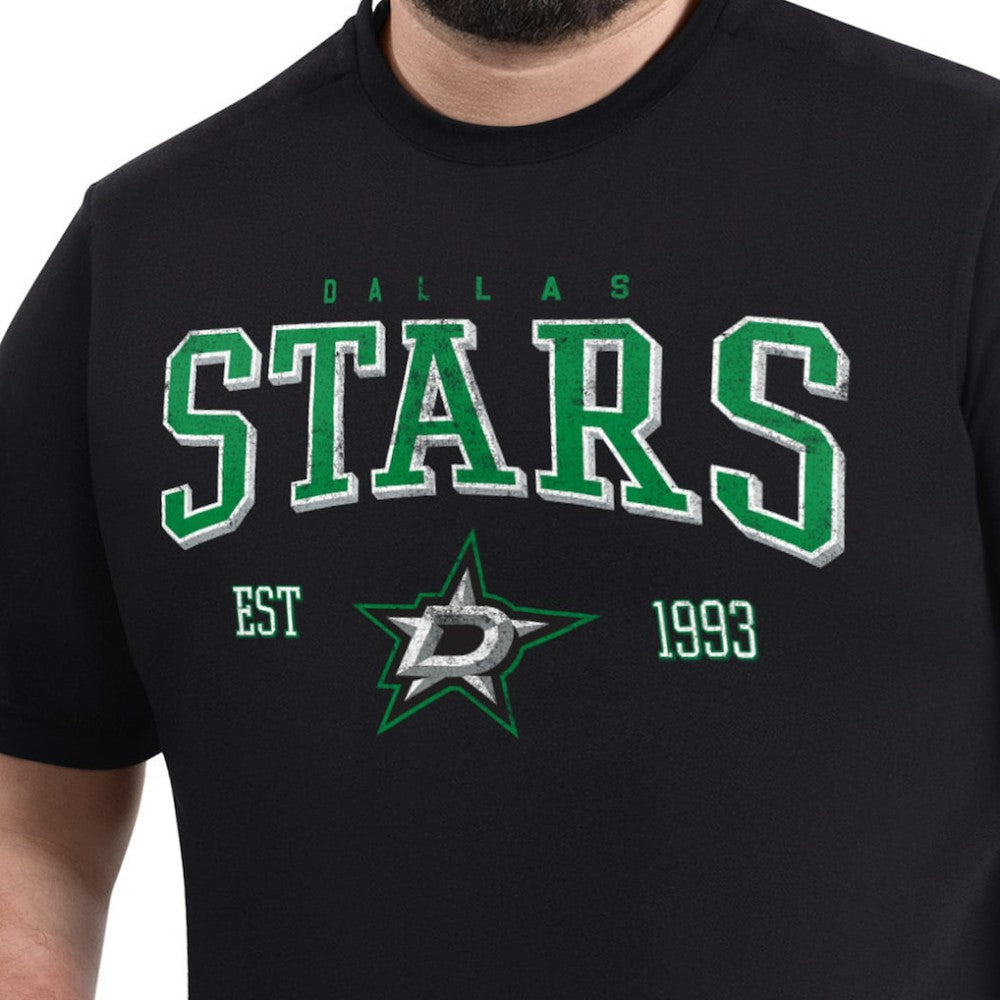 Dallas Stars G-III Sports by Carl Banks Adaptive Classic Team Graphic T-Shirt Black