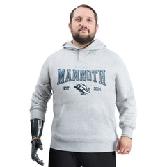 Utah Mammoth G-III Sports by Carl Banks Adaptive Classic Team Spirit Fleece Hoodie Gray