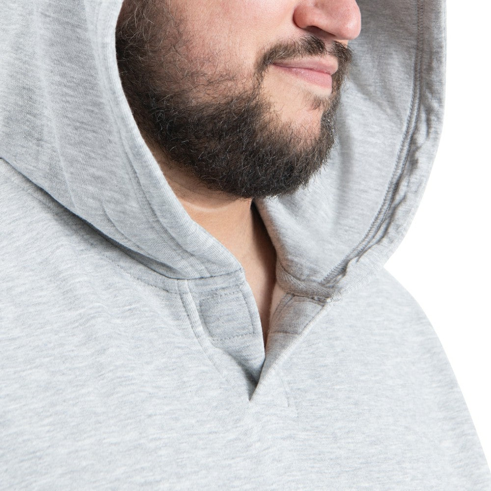 Carolina Hurricanes G-III Sports by Carl Banks Adaptive Classic Team Spirit Fleece Hoodie Gray