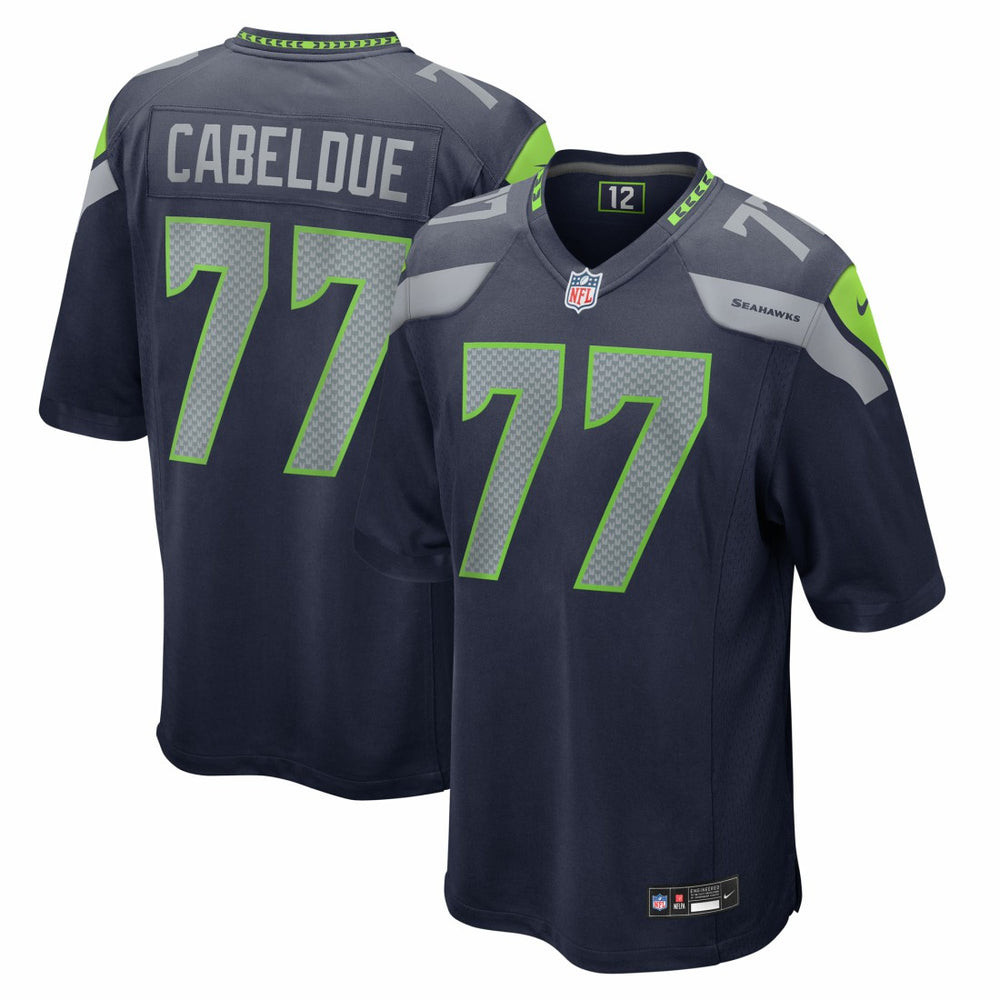 Bryce Cabeldue Seattle Seahawks Team Game Jersey - College Navy | Nike for sale