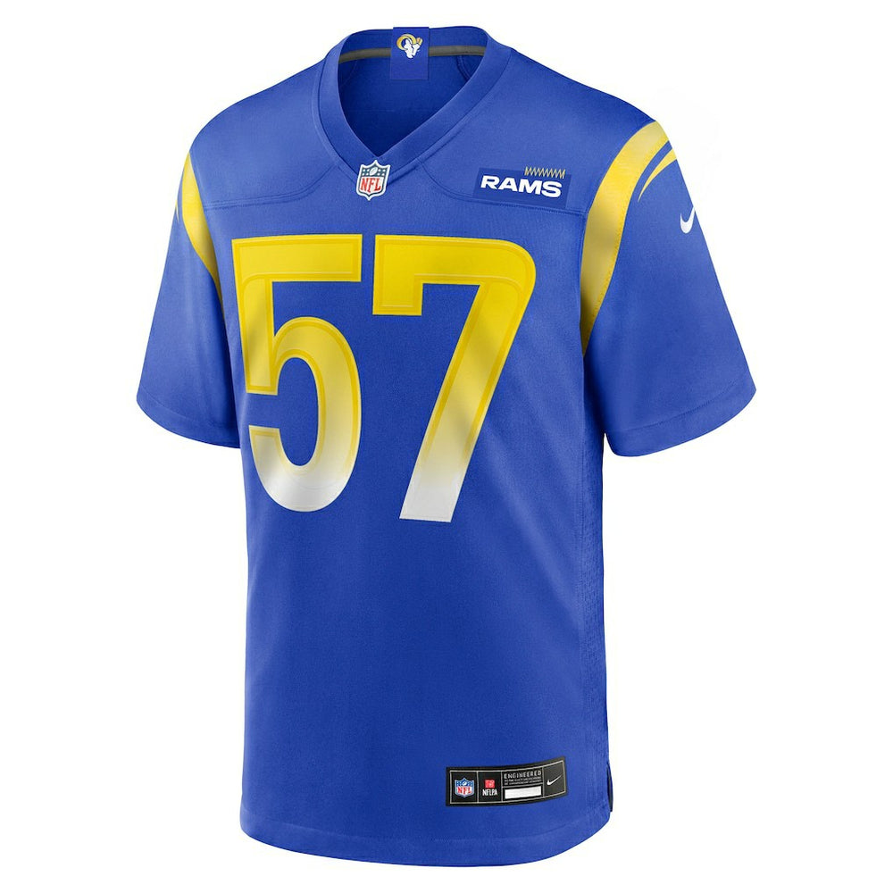 Ty Hamilton Los Angeles Rams Team Game Jersey - Royal | Nike outlet