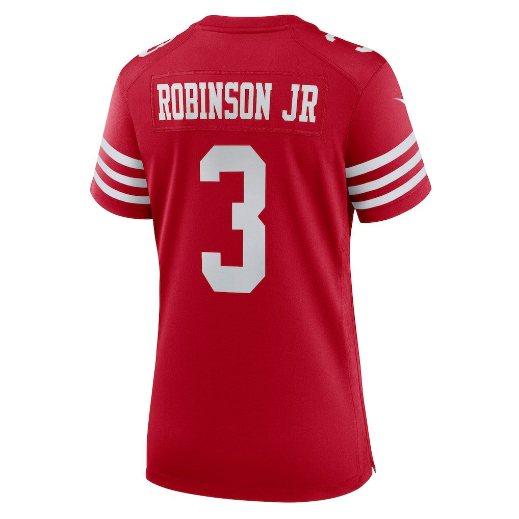 Brian Robinson Jr. San Francisco 49ers Women's Team Game Jersey - Scarlet | Nike for sale