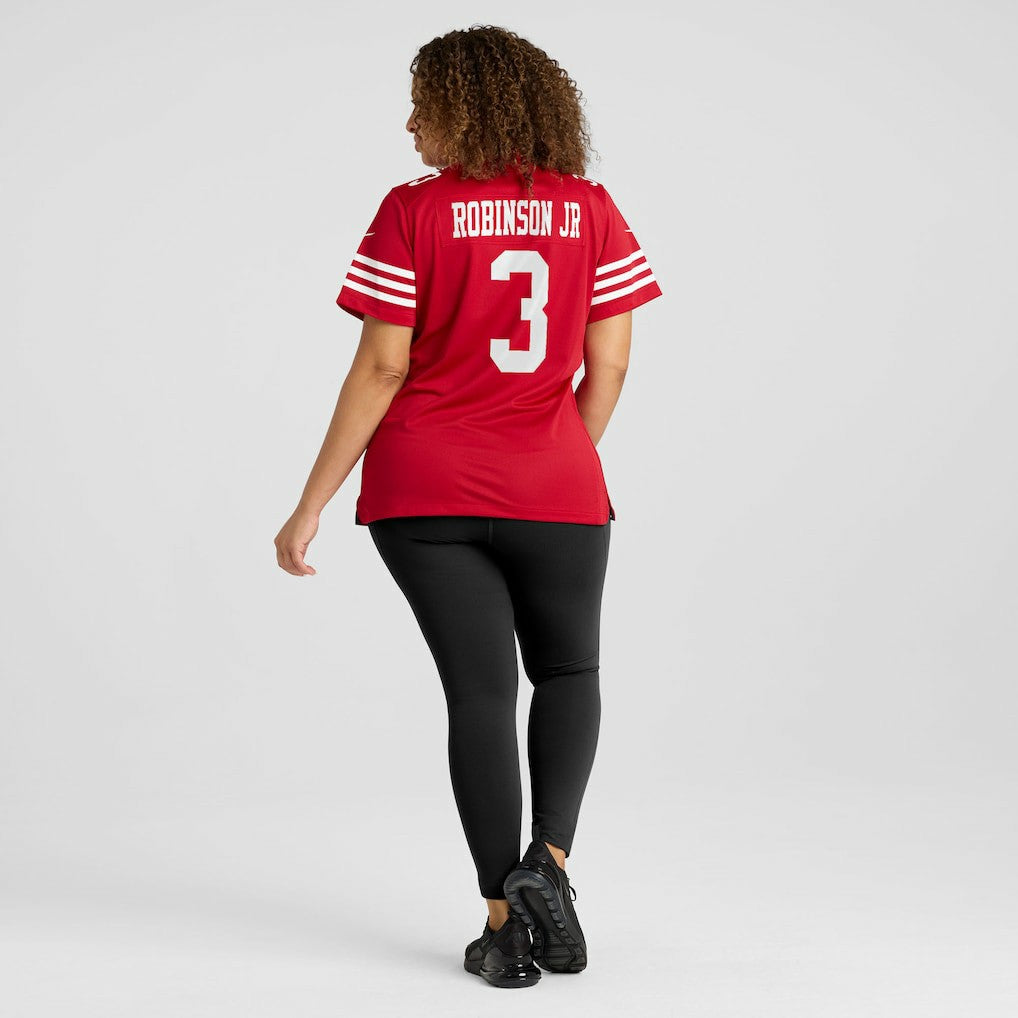 Brian Robinson Jr. San Francisco 49ers Women's Team Game Jersey - Scarlet | Nike for sale