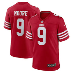 Skyy Moore San Francisco 49ers Team Game Jersey - Scarlet | Nike discount