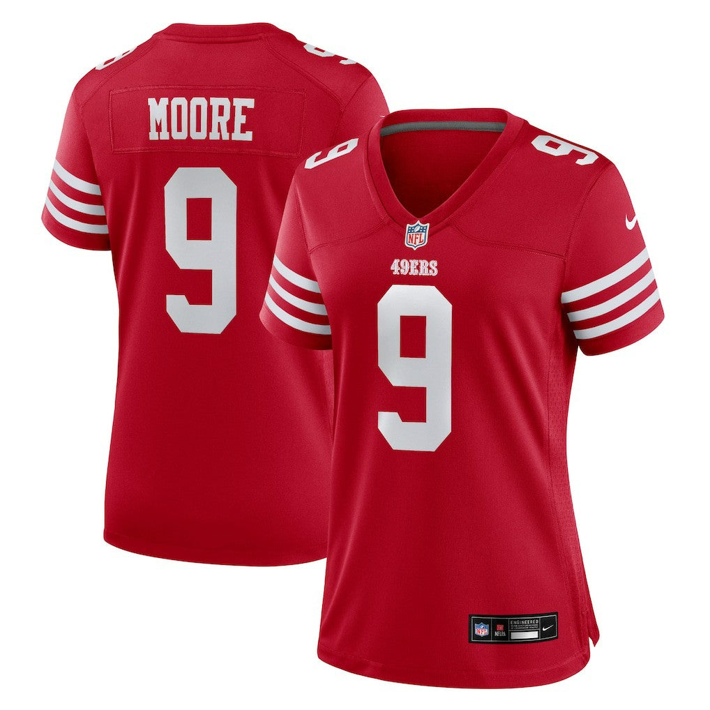 Skyy Moore San Francisco 49ers Women's Team Game Jersey - Scarlet | Nike sale