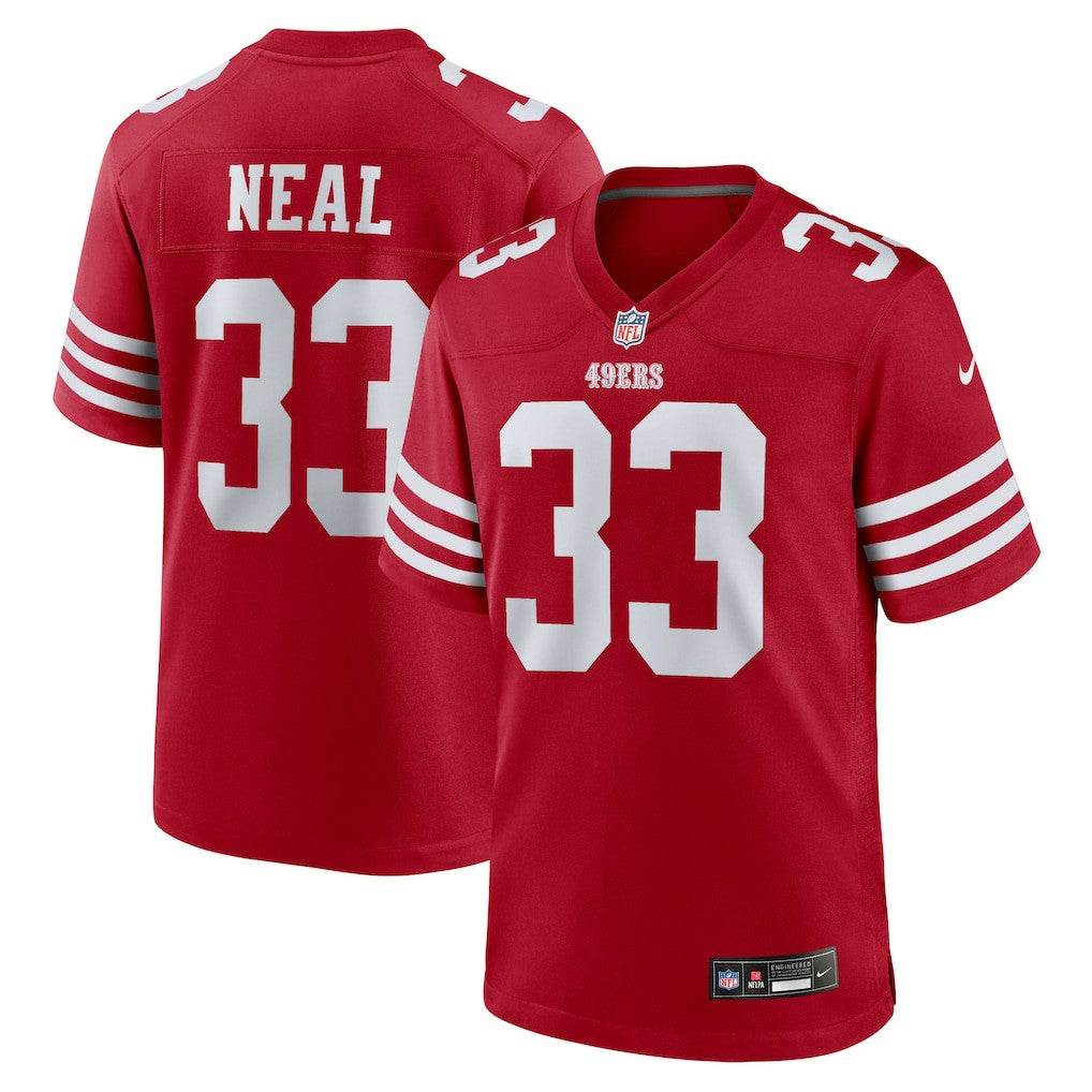Siran Neal San Francisco 49ers Team Game Jersey - Scarlet | Nike on sale